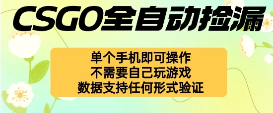 自动挂G捡漏,不用自己挂G不用玩游戏,一个手机即可操作,新手小白轻松月入1W+【揭秘】-初遇