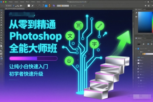 从零到精通Photoshop全能大师班,让纯小白快速入门,初学者快速升级-初遇