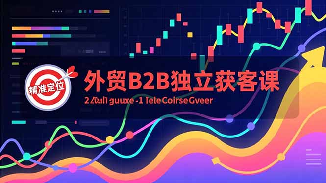 外贸B2B独立获客课,Facebook主页搭建、消息互动广告、精准定位,打造高询盘系统-初遇