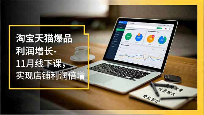 淘宝天猫爆品利润增长-11月线下课,免费流量、付费放大、费比管控,实现店铺利润倍增-初遇