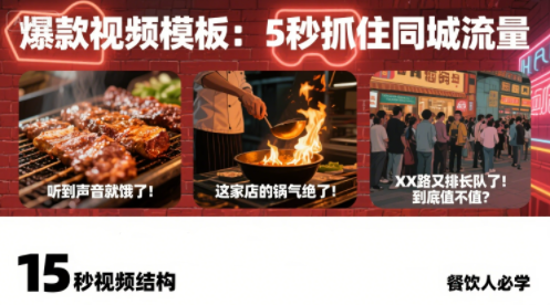 白泽老师·餐饮实体店短视频爆店-初遇