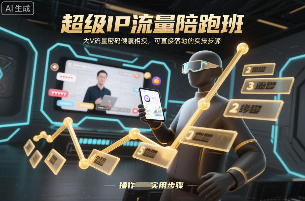 超级IP流量陪跑班,大V流量密码倾囊相授,可直接落地的实操步骤-初遇