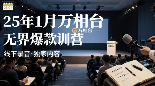 25年1月万相台无界爆款特训营线下录音-初遇