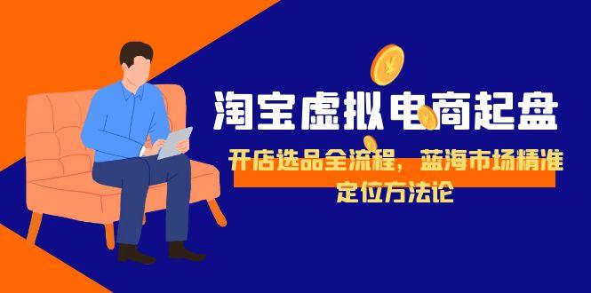 淘宝虚拟电商起盘,开店选品全流程,蓝海市场精准定位方法论-初遇