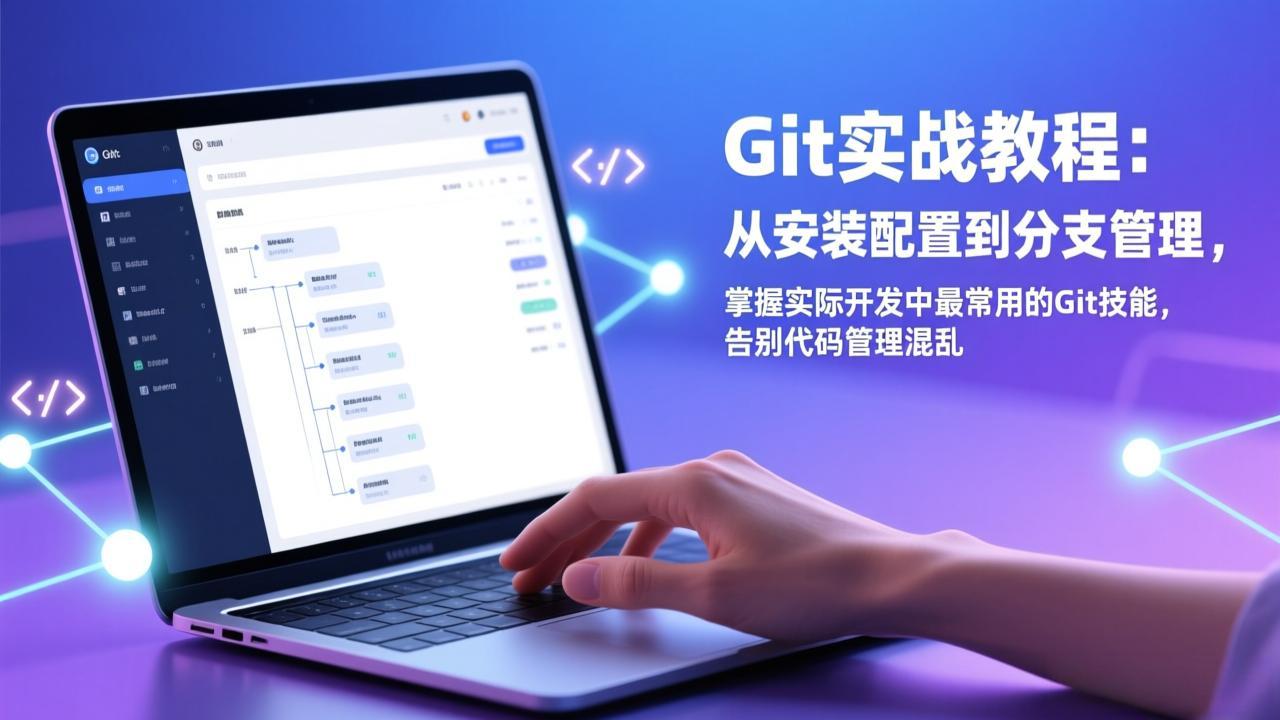 Git实战教程：从安装配置到分支管理，掌握实际开发中最常用的Git技能，告别代码管理混乱-初遇