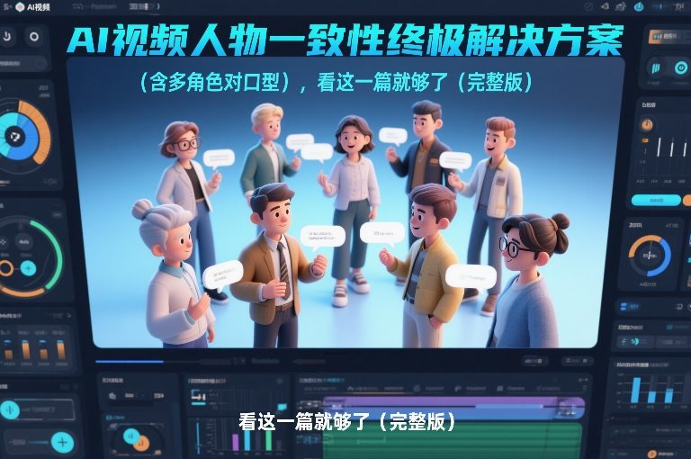 AI视频人物一致性终极解决方案(含多角色对口型),看这一篇就够了(完整版)-初遇
