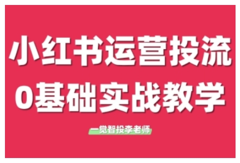 小红书运营投流,小红书广告投放从0到1的实战课,学完即可开始投放(更新26年)-初遇