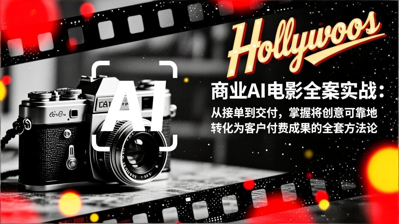 商业AI电影全案实战：从接单到交付，掌握将创意可靠地转化为客户付费成果的全套方法论-初遇
