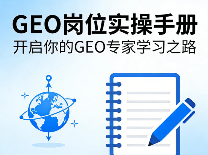 GEO岗位实操手册，开启你的GE0专家学习之路-初遇