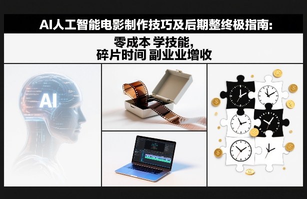 AI人工智能电影制作技巧及后期完整终极指南：零成本学技能，碎片时间副业增收-初遇