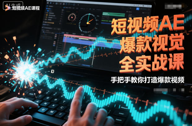 短视频AE爆款视觉全实战课,手把手教你打造爆款视频-初遇