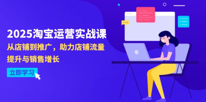 2025淘宝运营实战课-4月更新：从店铺到推广，助力店铺流量提升与销售增长-初遇