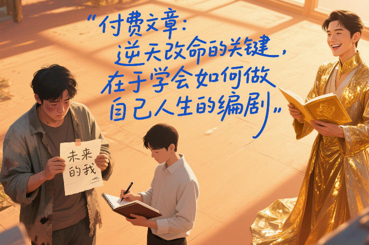 付费文章：逆天改命的关键，在于学会如何做自己人生的编剧-初遇