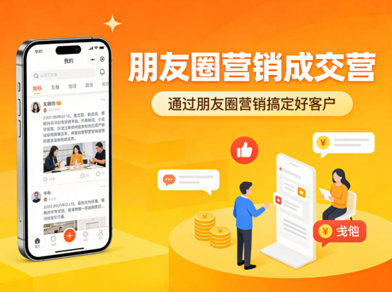 朋友圈营销成交营，通过朋友圈营销来搞定好客户-初遇