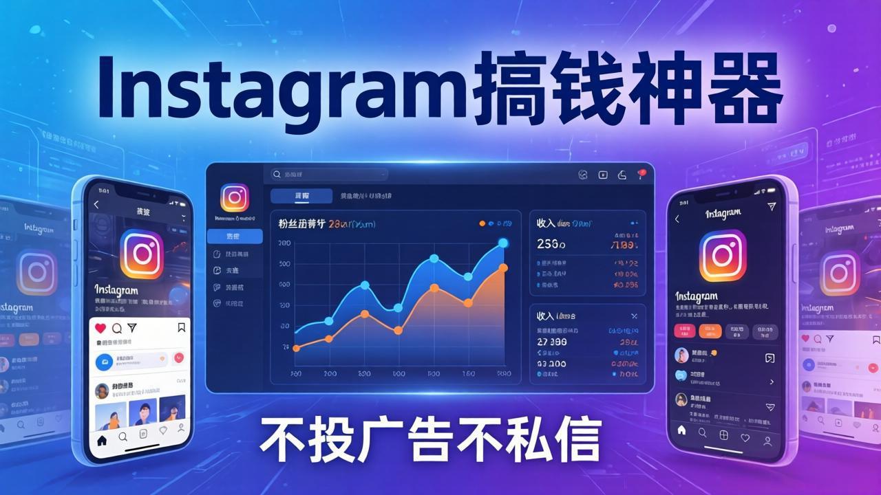 Instagram搞钱神器：月涨6万粉+月入5万刀，不投广告不私信，靠算法+低价产品-初遇