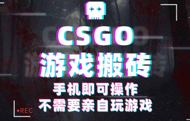 CSGO游戏挂机捡漏,单日扫货500+,年底小高峰上车可吃肉,手机即可操作...-初遇