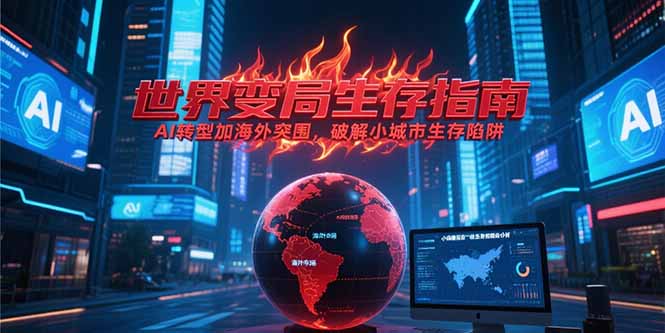 付费文章《世界变局生存指南，AI转型加海外突围，破解小城市生存陷阱》-初遇