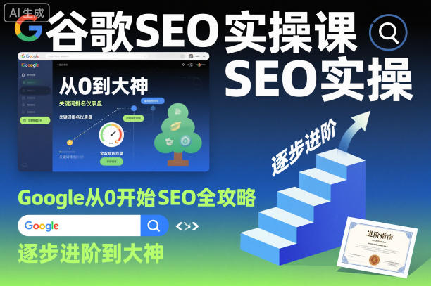 谷歌SEO实操课，Google从0开始SEO全攻略，逐步进阶到大神(更新26年)-初遇