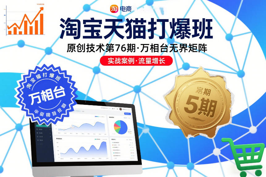 淘宝天猫打爆班原创技术第76期，万相台无界矩阵-初遇
