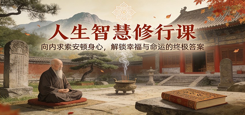 人生智慧修行课：向内求索安顿身心，解锁幸福与命运的终极答案-初遇