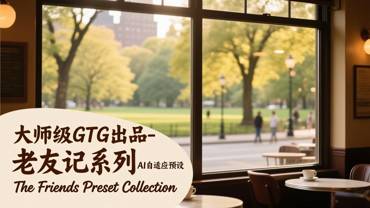 大师级GTG出品-老友记系列AI自适应预设The Friends Preset Collection-初遇