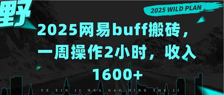 2025网易buff搬砖,一周操作2小时,收入1600+-初遇