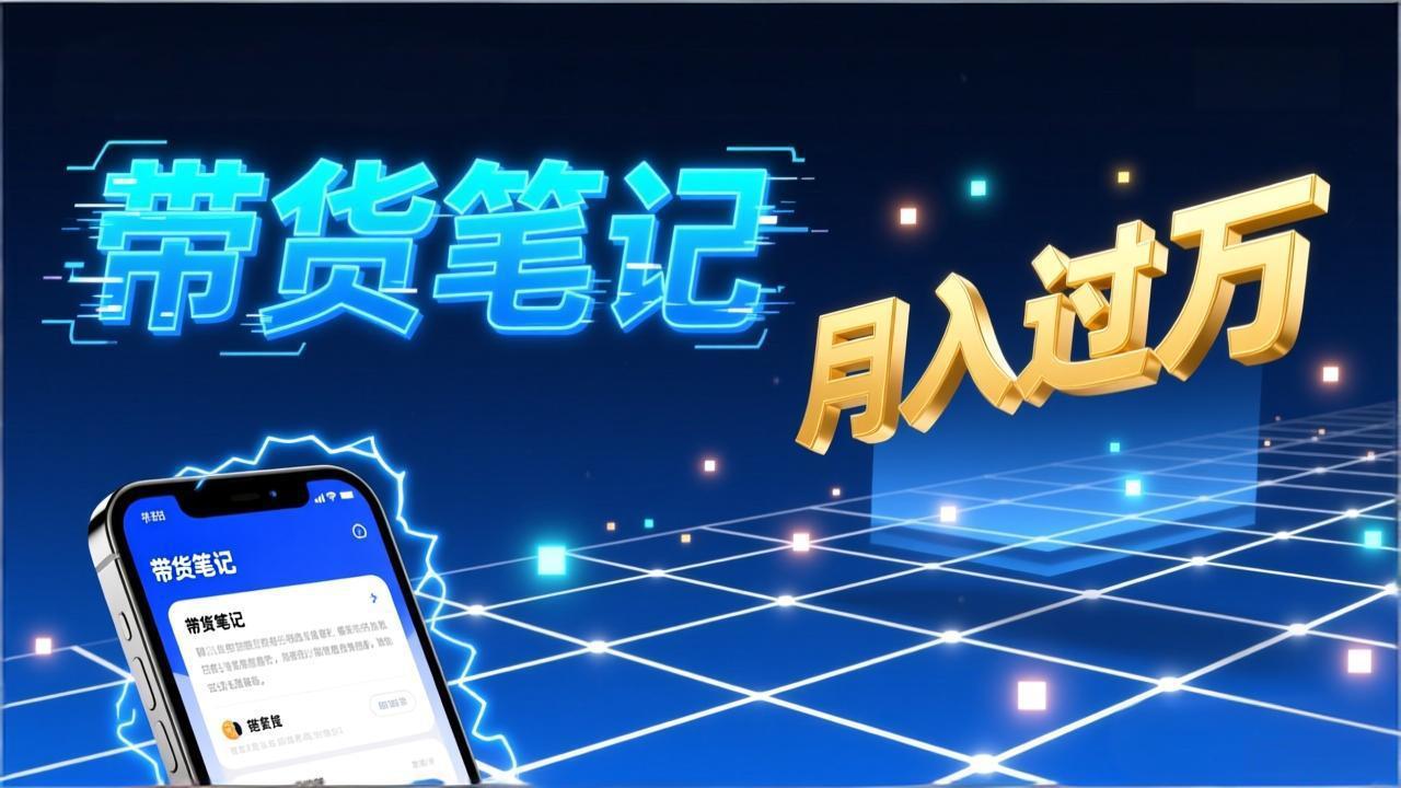 小红书爆款笔记带货实战：拆解封面标题正文全要素，手把手教你单篇笔记带货月入过万-初遇