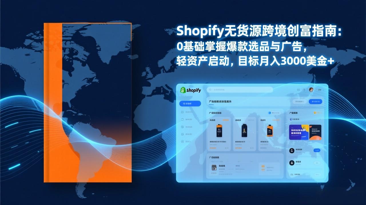 Shopify爆款打法实战：从选品到广告投放，复制爆款模型，驱动独立站月销售额破万刀-初遇