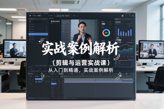 剪辑与运营实战课，从入门到精通，实战案例解析(更新2026)-初遇