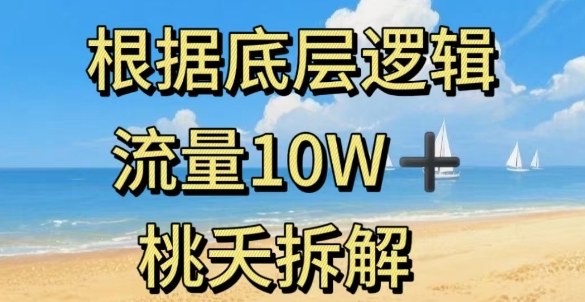 据底层逻辑，流量10W+，以安全知识科普为例-初遇