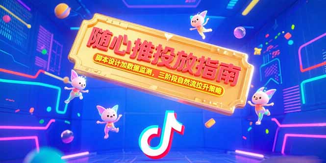 随心推投放指南,脚本设计加数据监测,三阶段自然流拉升策略-初遇