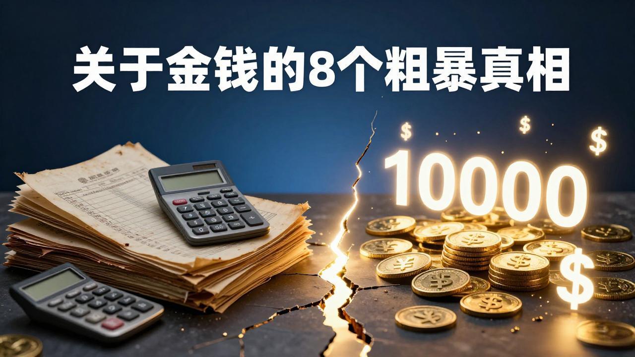 付费文章：关于金钱的 8 个粗暴真相，彻底重塑你的赚钱思维与财富认知-初遇