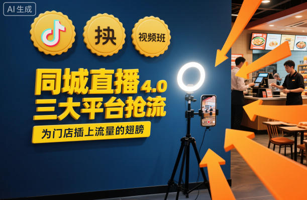 同城直播实操班4.0,三大平台抢流,为门店插上流量的翅膀-初遇
