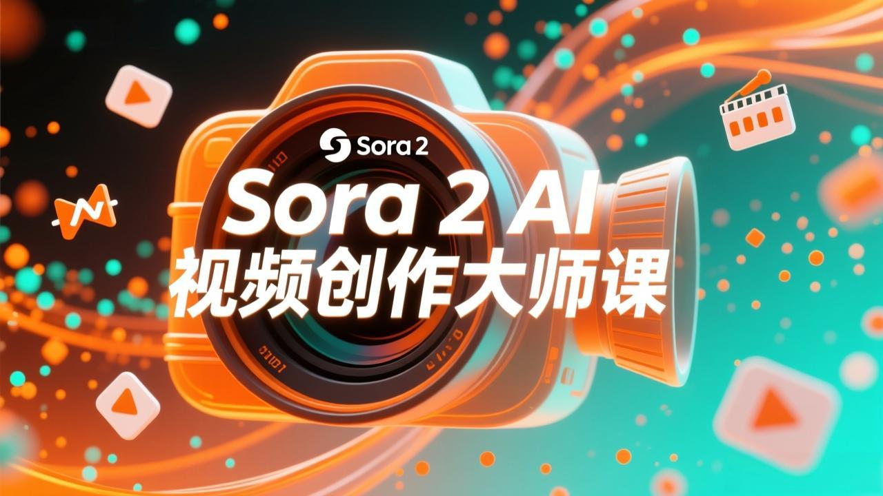 如何利用Sora 2创建流行AI人工智能视频大师班教程：掌握创作全流程，产出百万播放内容-初遇