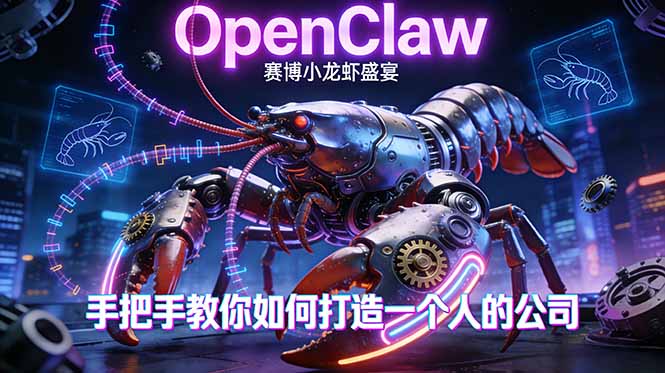 OpenClaw，小龙虾-从产品到爆款的成长之路，手把手教你如何打造一个人的公司-初遇