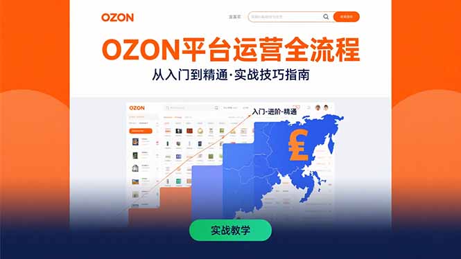 OZON平台运营全流程:快速掌握OZON从入门到精通的实战技巧-初遇