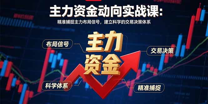 主力资金动向实战课-8月：精准捕捉主力布局信号，建立科学的交易决策体系-初遇