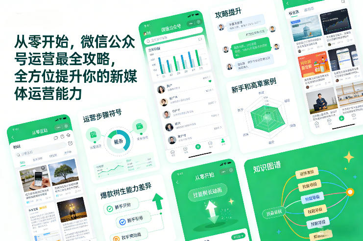 从零开始，微信公众号运营最全攻略，全方位提升你的新媒体运营能力-初遇
