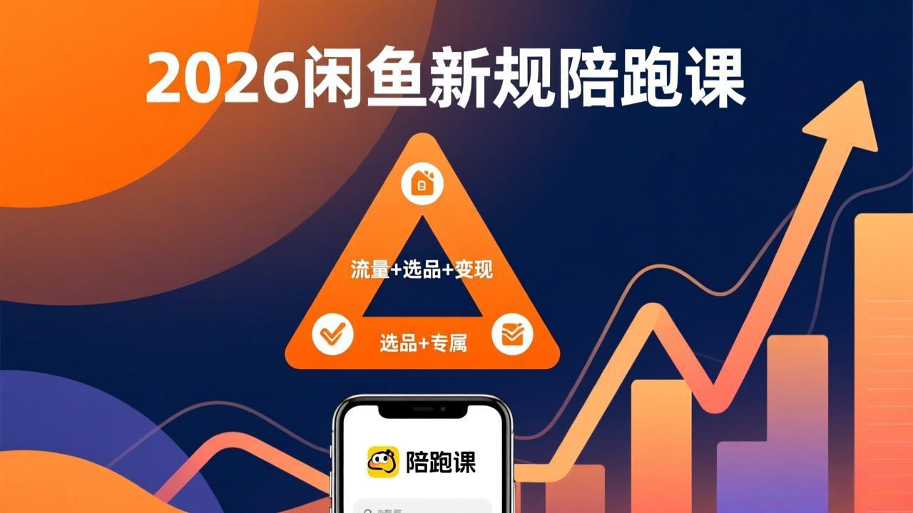 2026闲鱼高阶陪跑课全新上线，带你吃透新规玩转选品流量，从零搭建稳定变现盈利体系-初遇