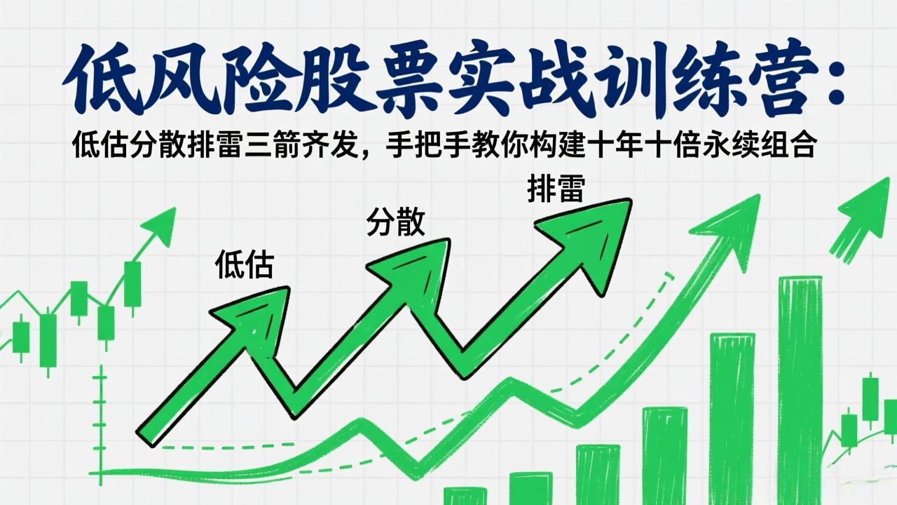 低风险股票实战训练营:低估分散排雷三箭齐发,手把手教你构建十年十倍永续组合-初遇