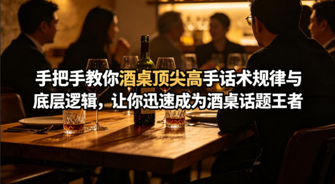 付费文章:手把手教你酒桌顶尖高手话术规律与底层逻辑,让你迅速成为酒桌话题王者(二十年全网独家经验分享)-初遇