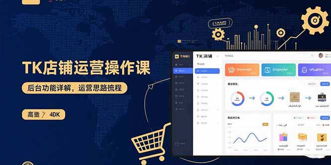 TK店铺运营实操课:后台功能详解,商品上架流程,运营思路拆解-初遇