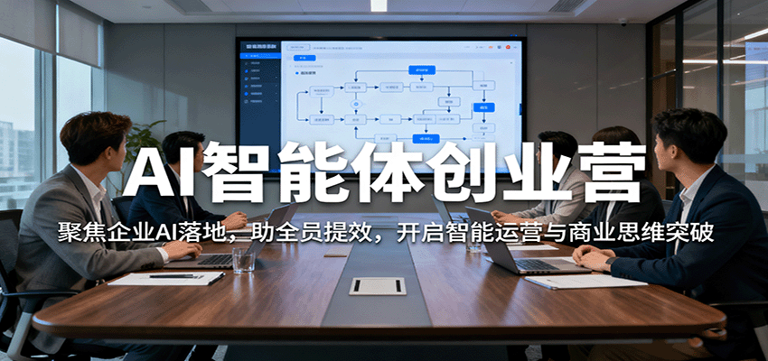 AI智能体创业营：聚焦企业AI落地，助全员提效，开启智能运营与商业思维突破-初遇
