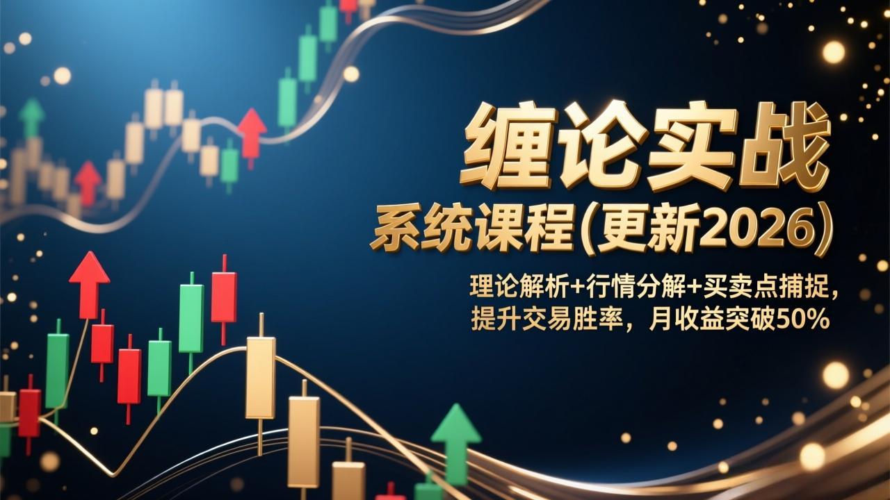 缠论实战系统课程(更新2026-初遇