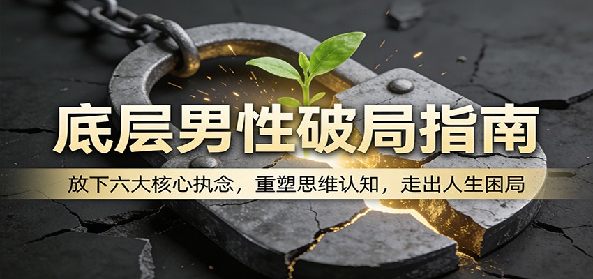 底层男性破局指南：放下六大核心执念，重塑思维认知，走出人生困局-初遇